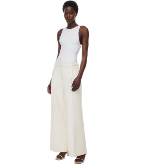 NWT Babaton Contour 90s Bodysuit XS Limited Edition White Thong Bottom Aritzia - Picture 5 of 11